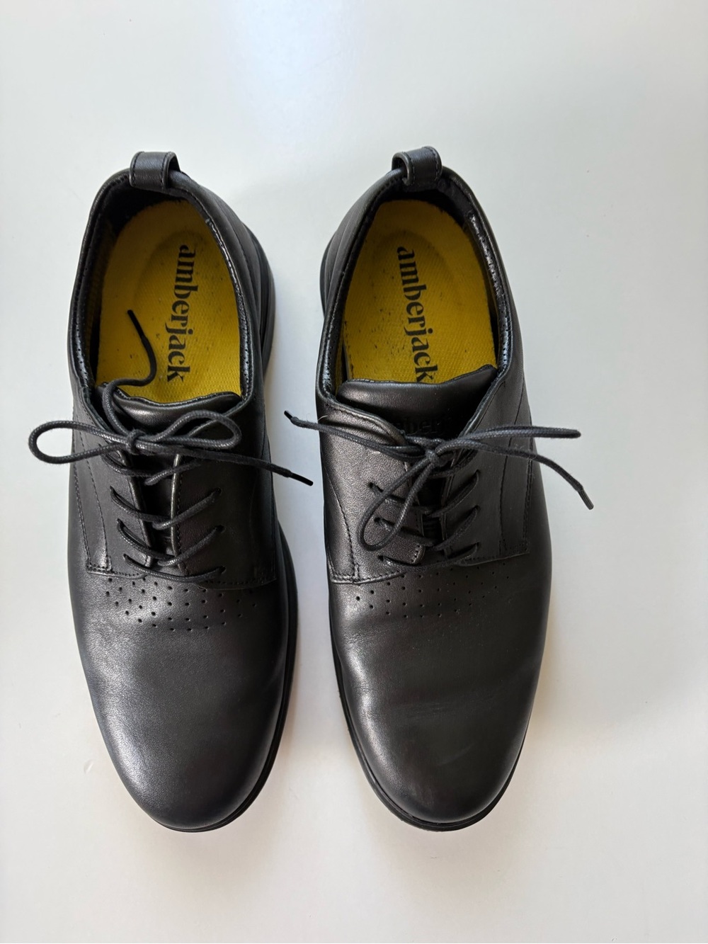 Amberjack Men’s Oxford Leather Shoes 10